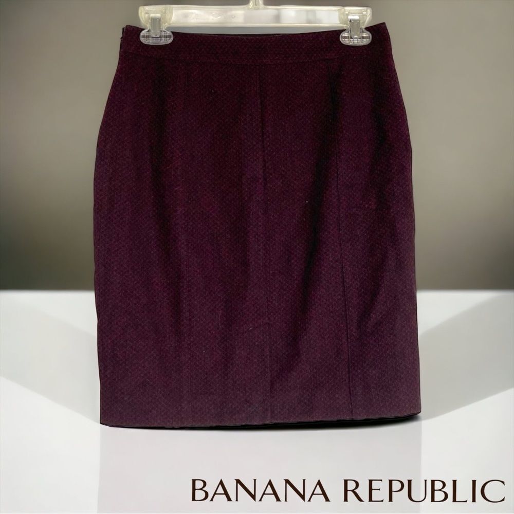 Banana Republic Wool Blend Skirt